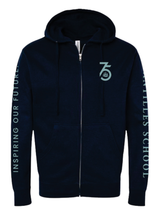 Load image into Gallery viewer, Antilles75 Special Edition Navy Spirit Full Zip Hoodie