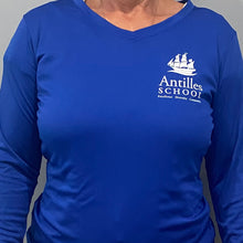 Load image into Gallery viewer, Antilles Logo Rashguard - Ladies V-neck
